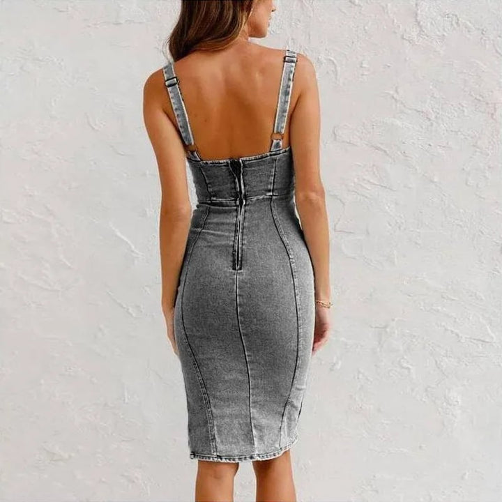 YASMEEN | JEANS-MINIKLEID
