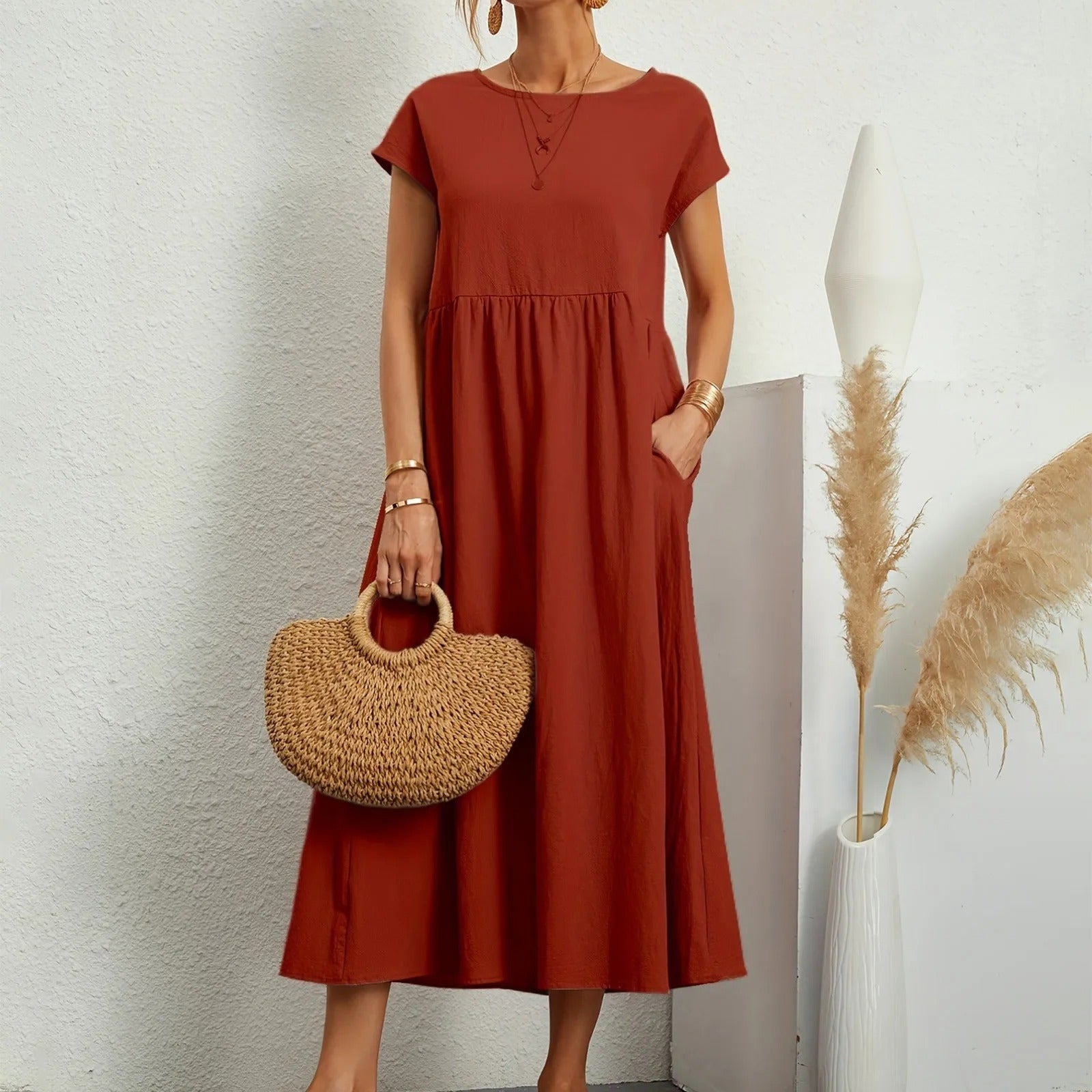 Catherine | Elegantes Essential-Kleid