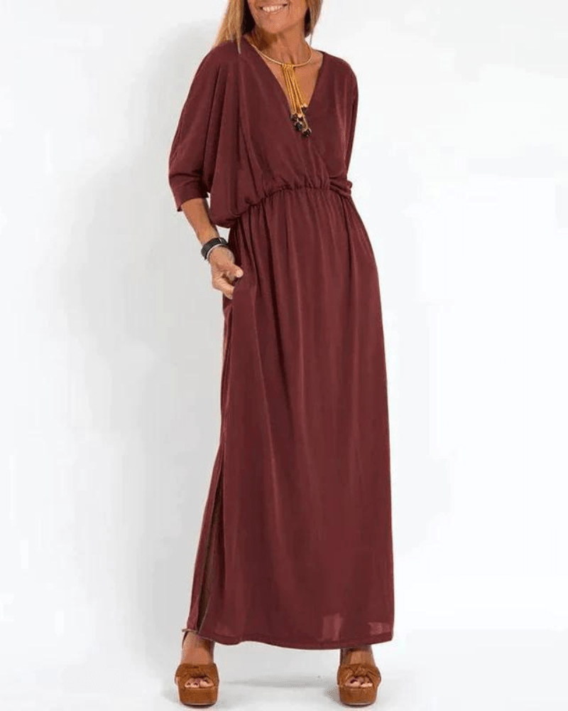 Fenetia | Stilvolles, gemütliches Maxikleid