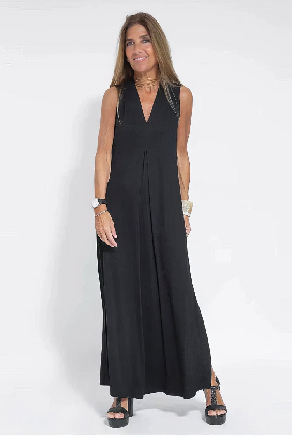 Elise | Elegantes Langes Kleid mit Passendem Cardigan als Geschenk
