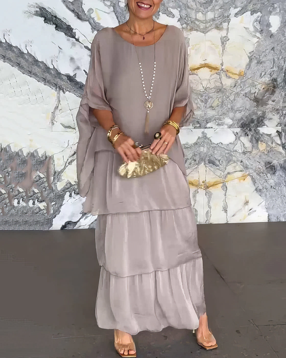 Caroline | Elegantes Maxikleid für alle Anlässe