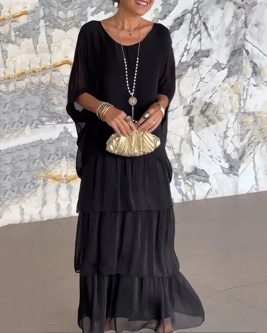 Caroline | Elegantes Maxikleid für alle Anlässe