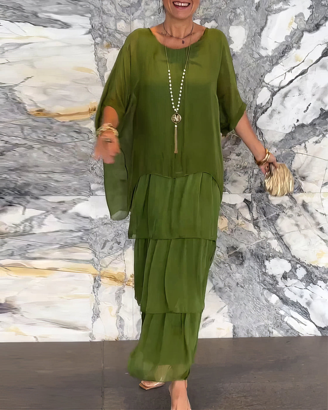Caroline | Elegantes Maxikleid für alle Anlässe
