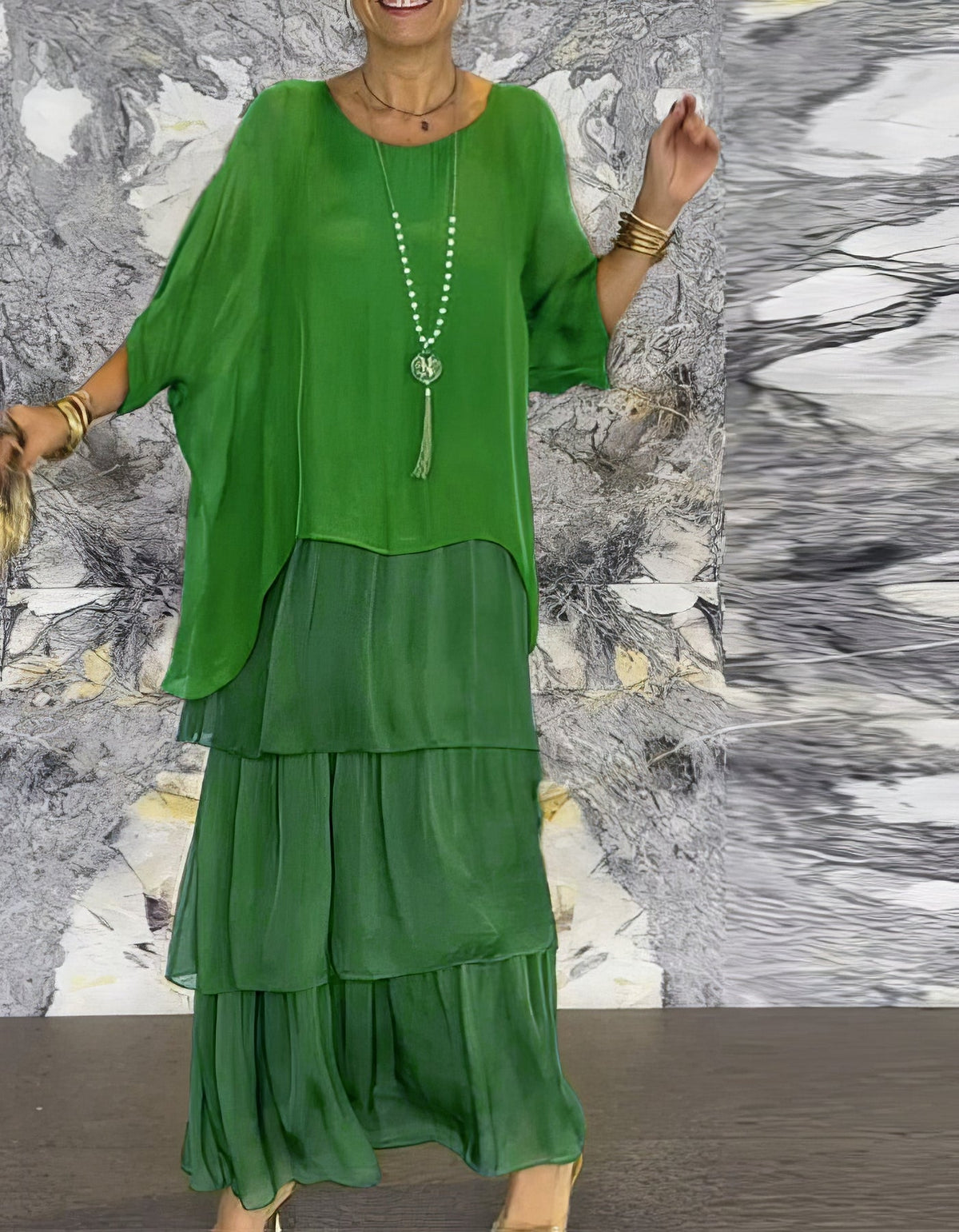 Caroline | Elegantes Maxikleid für alle Anlässe