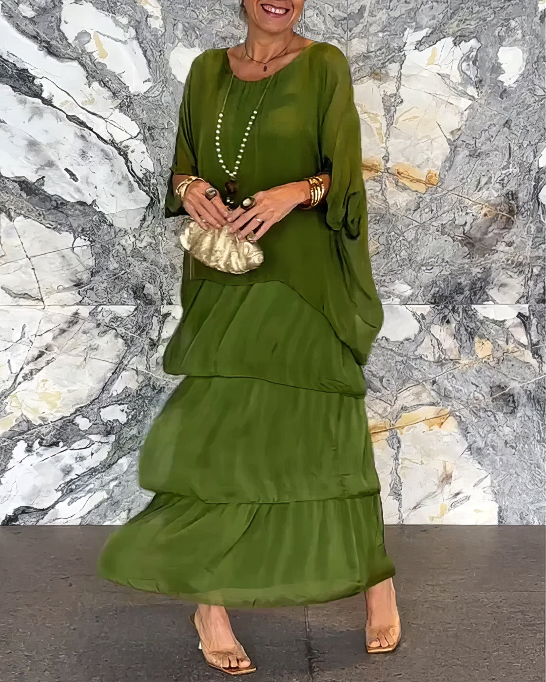 Caroline | Elegantes Maxikleid für alle Anlässe