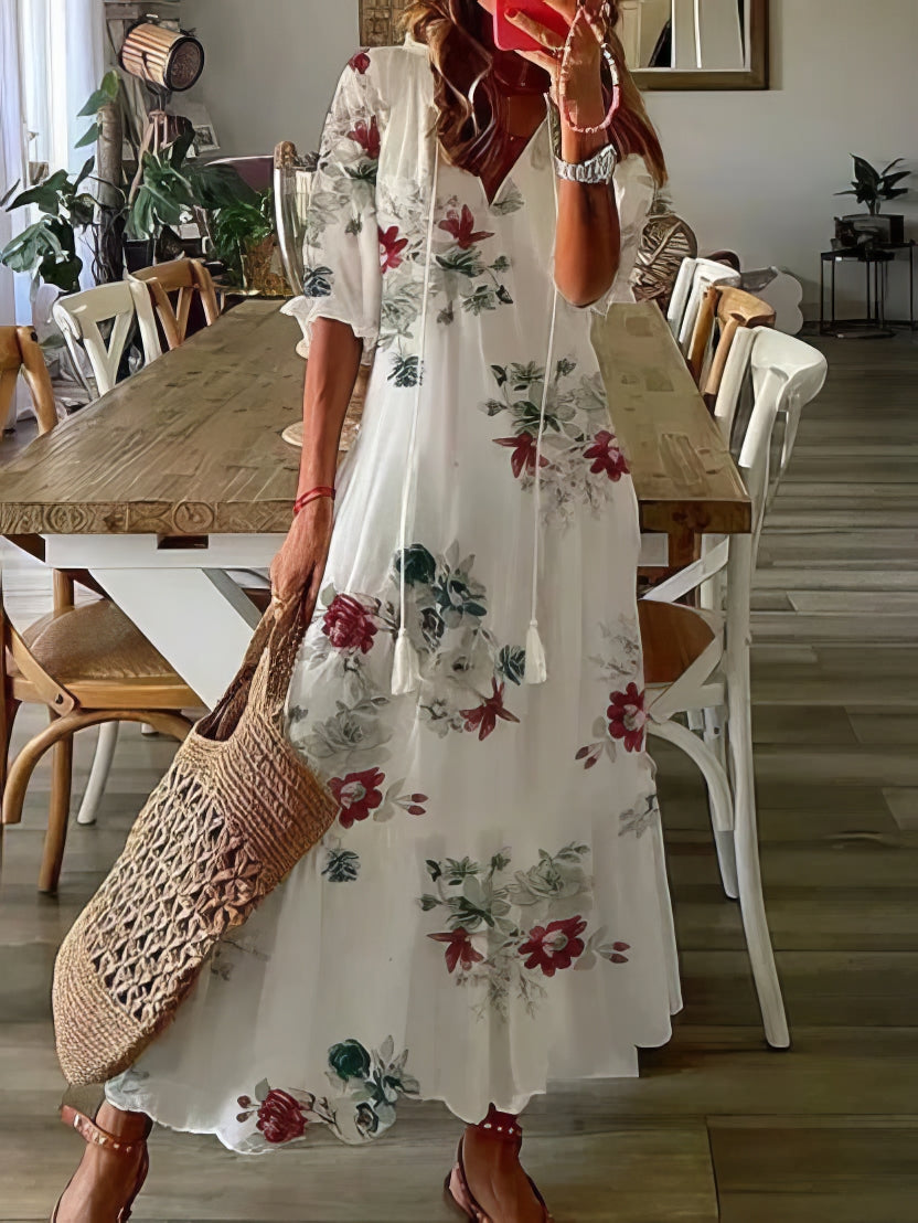 ÉLODIE | Lässiges und Komfortables Bohème Kleid