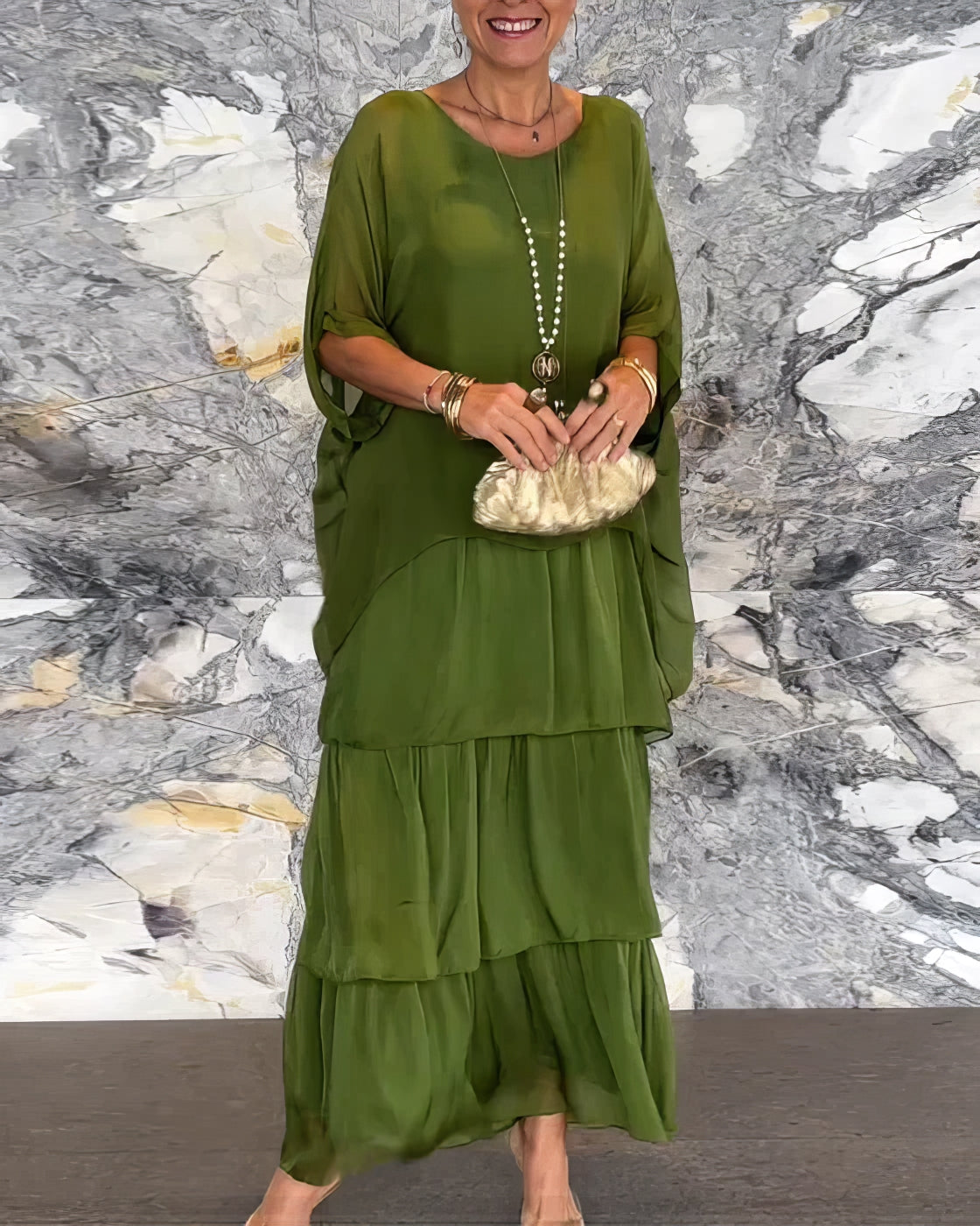 Caroline | Elegantes Maxikleid für alle Anlässe