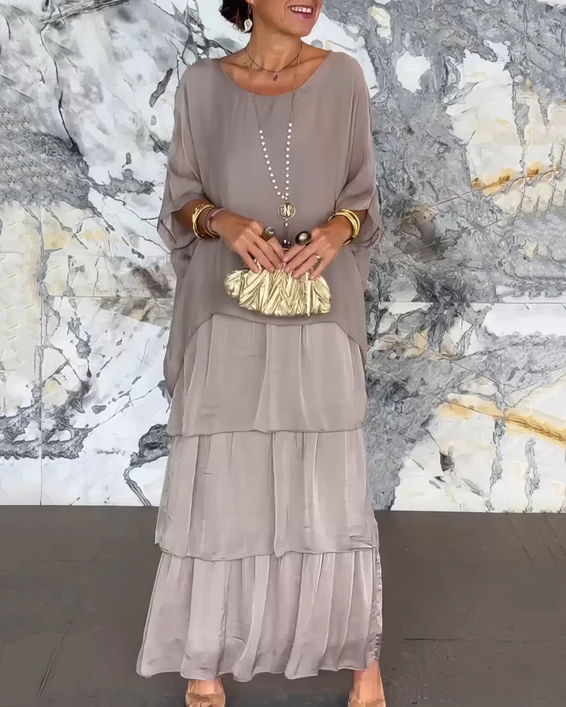 Caroline | Elegantes Maxikleid für alle Anlässe