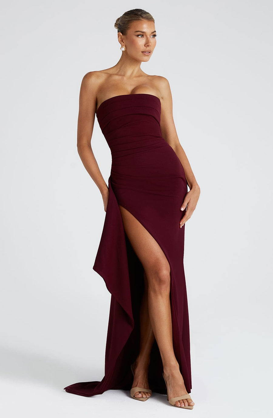 Willa | High-Slit Maxi Dress