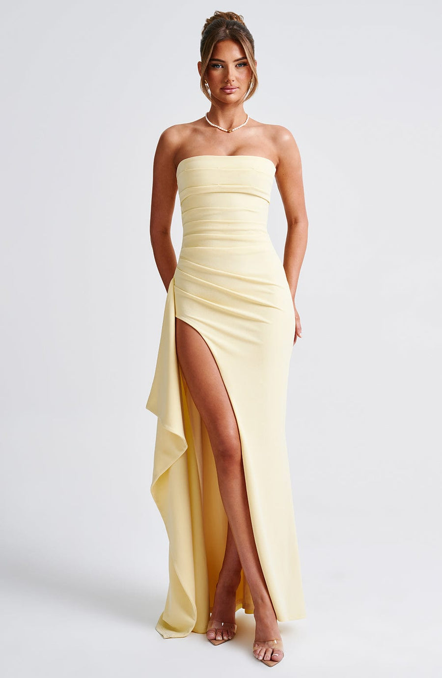 Willa | High-Slit Maxi Dress